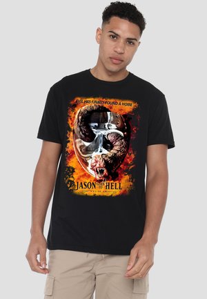 Warner Brothers, FRIDAY THE 13TH JASON GOES TO HELL POSTER - Print T-shirt - black