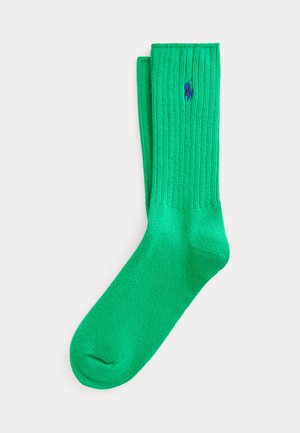 Polo Ralph Lauren SIGNATURE PONY COTTON-BLEND CREW SOCKS - Chaussettes - green