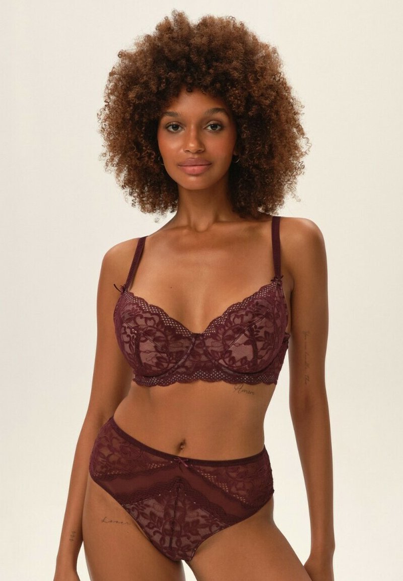 ESOTIQ KLARA ciemnoliliowy