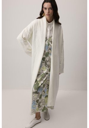 LONG - Cardigan - ekru