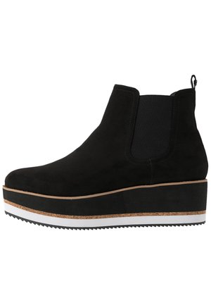 Bottines à plateau - black