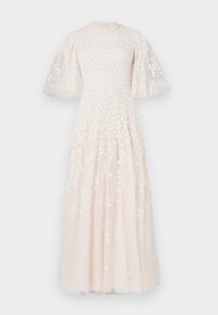 SCATTER BLOSSOM ROUND NECK GOWN - Robe de cocktail - cream