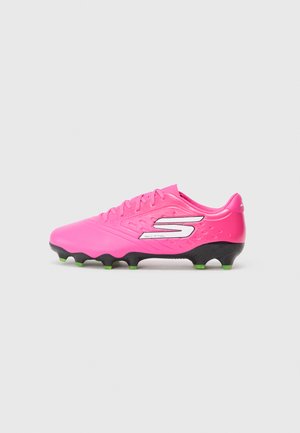 RAZOR 1.5 ACADEMY - Firm-ground football boots - pink/black/lime