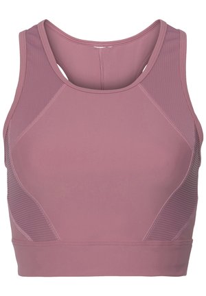 LASCANA Active LASCANA ACTIVE CROP-TOP - Top - dunkelrosa