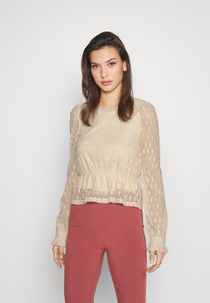 ONLY Tall ONLEMILY TOP  - Langarmshirt - sandshell