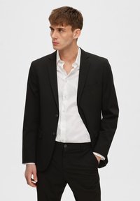 Selected Homme - SLHSLIM-LIAM - Blazer jacket - black Thumbnail Image 1