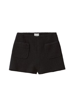 Claudie Pierlot SHORT CUIR - Short - noir - ZALANDO.FR