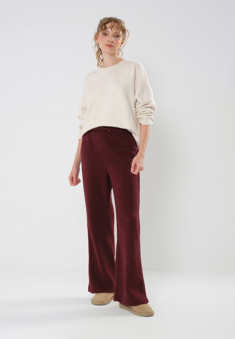 Portofino broek slim fit aubergine | Schulte Herenmode