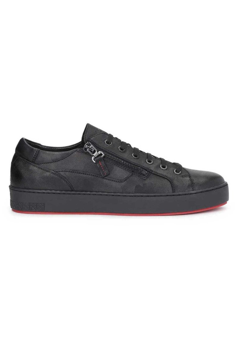 Kazar - LEONID  - Sneakers laag - metallic black, Vergroten