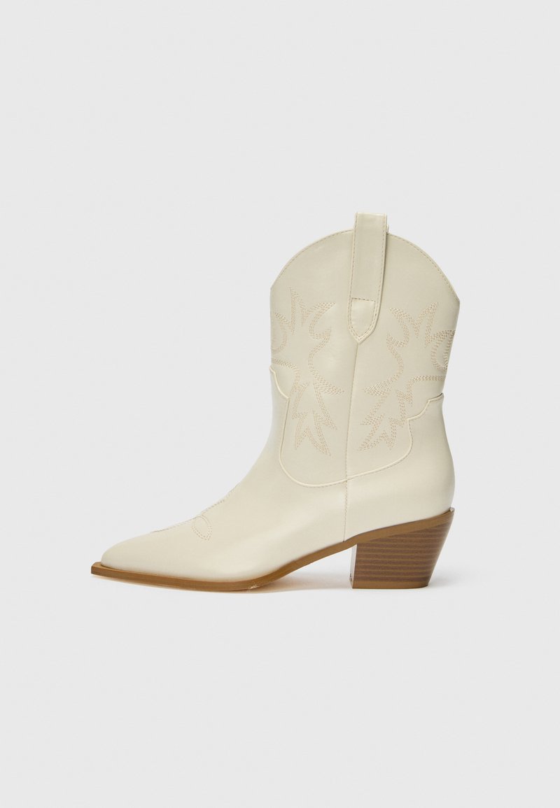 RAID SUZANNE - Bottines de cowboy / motard - cream