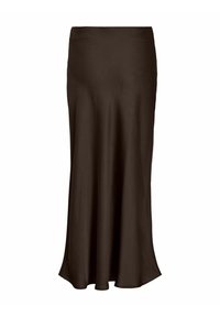 VILA VIELLETTE SKIRT - A-vonalú szoknya - coffee bean