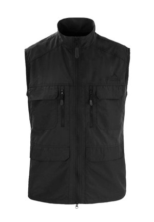 OUTDOOR DEER - Weste - schwarz