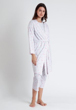 DISNEY BATA MANGA LARGA MATERNITY DALMATAS - Albornoz - blanco