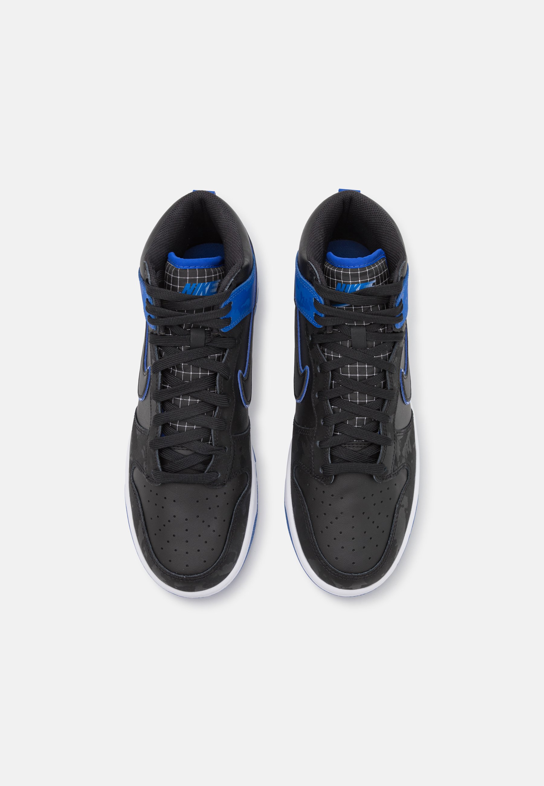 Nike Sportswear DUNK RETRO - High-top trainers - black/hyper  royal/white/black - Zalando.co.uk