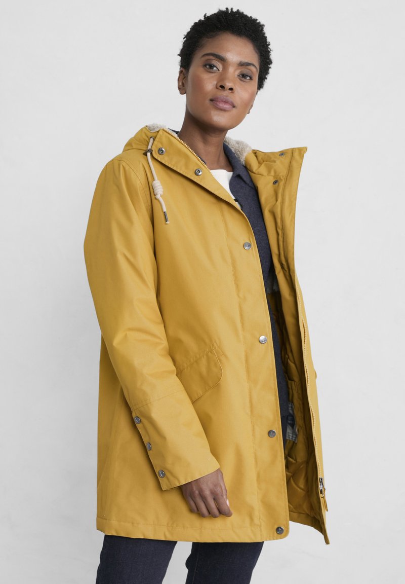 Parka Imperméable 3 En 1 Sea Salt Cornwall Holdfast - Taille 8, Couleur Kaki, Neuf Avec Étiquettes