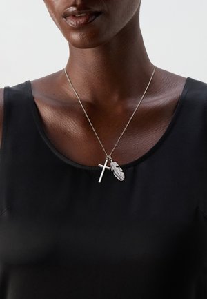 GABRIEL PENDANT NECKLACE UNISEX - Halskette - silver-coloured