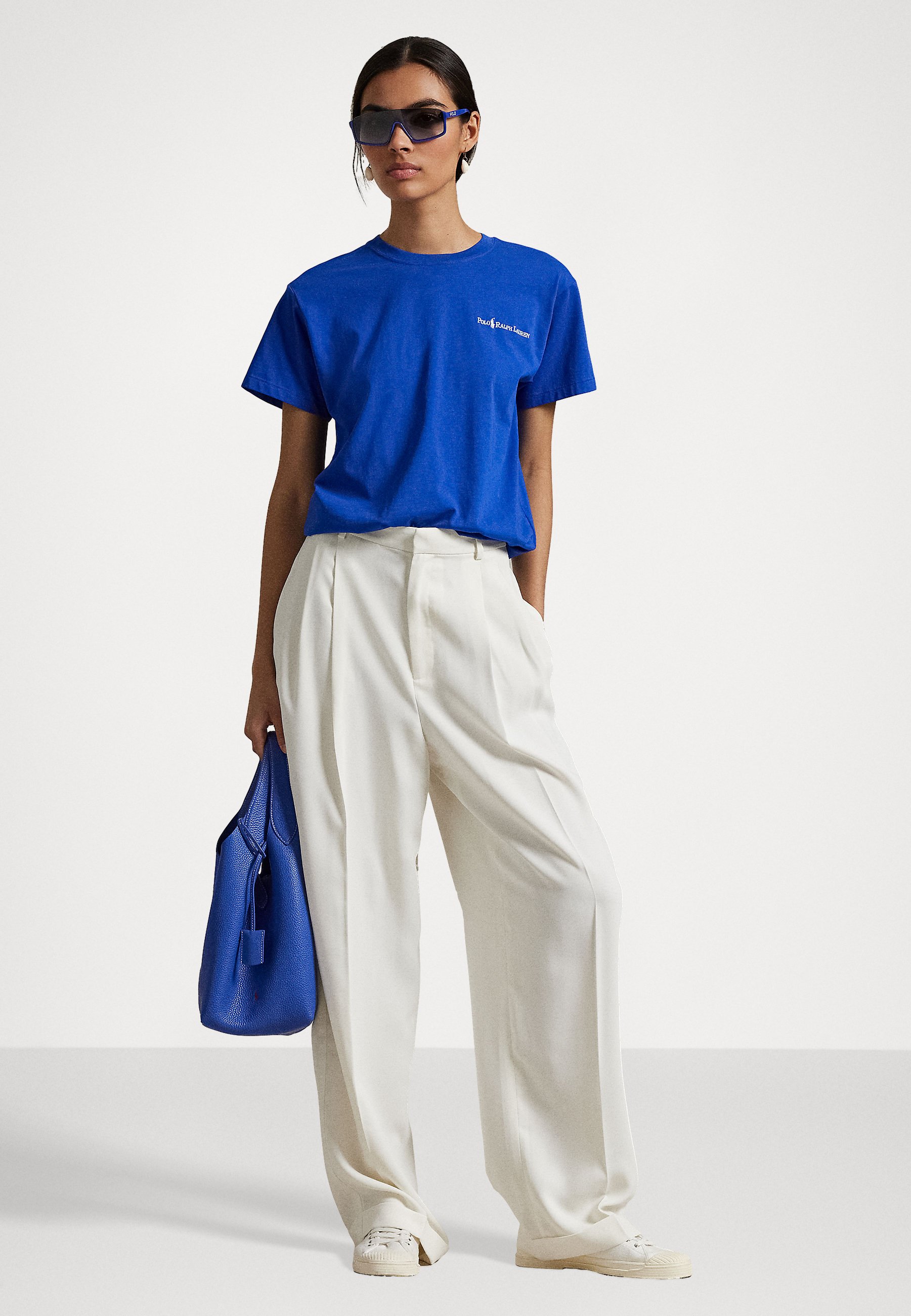 Polo Ralph Lauren LOGO COTTON JERSEY CREWNECK TEE - Basic T