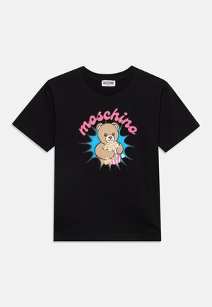 MOSCHINO, Print T-shirt - black