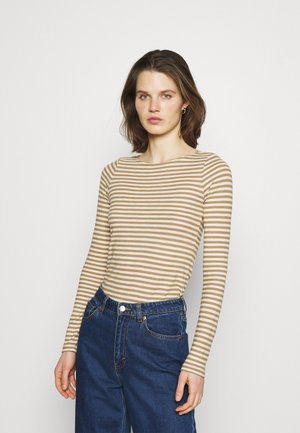 LONG SLEEVE NECK - Long sleeved top - mutli/sandy beach