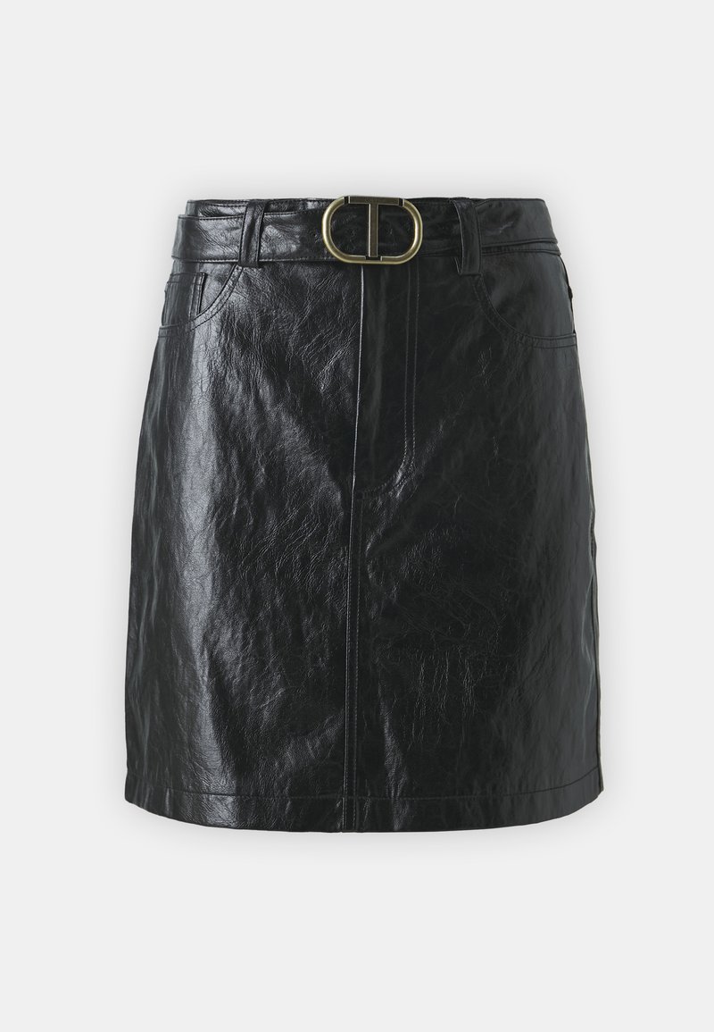 TWINSET A-lijn rok zwart TWINSET A-lijn rok zwart