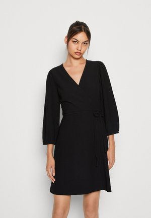 Pieces PCJURLI 3/4 DRESS - Φόρεμα ημέρας - black