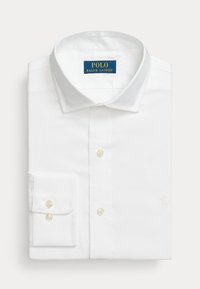 CUSTOM FIT TEXTURED SHIRT - Alkalmi ing - white
