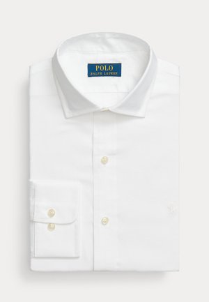 Polo Ralph Lauren CUSTOM FIT TEXTURED SHIRT - Dalykiniai marškiniai - white