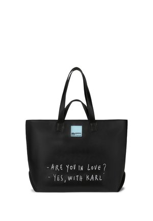 Karl Lagerfeld Jeans, x PIETRO TERZINI EXTRA-LARGE - Дамска чанта - black