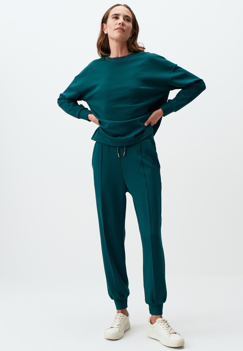 Jimmy Key HIGH WAIST JOGGER  - Trainingsbroek - dark green