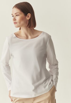 MIKAJANKA - T-shirt à manches longues - white