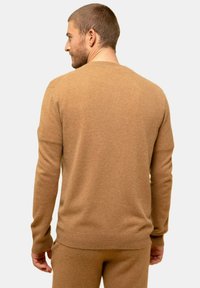 Just Cashmere Chaquetas bomber - hazelnut