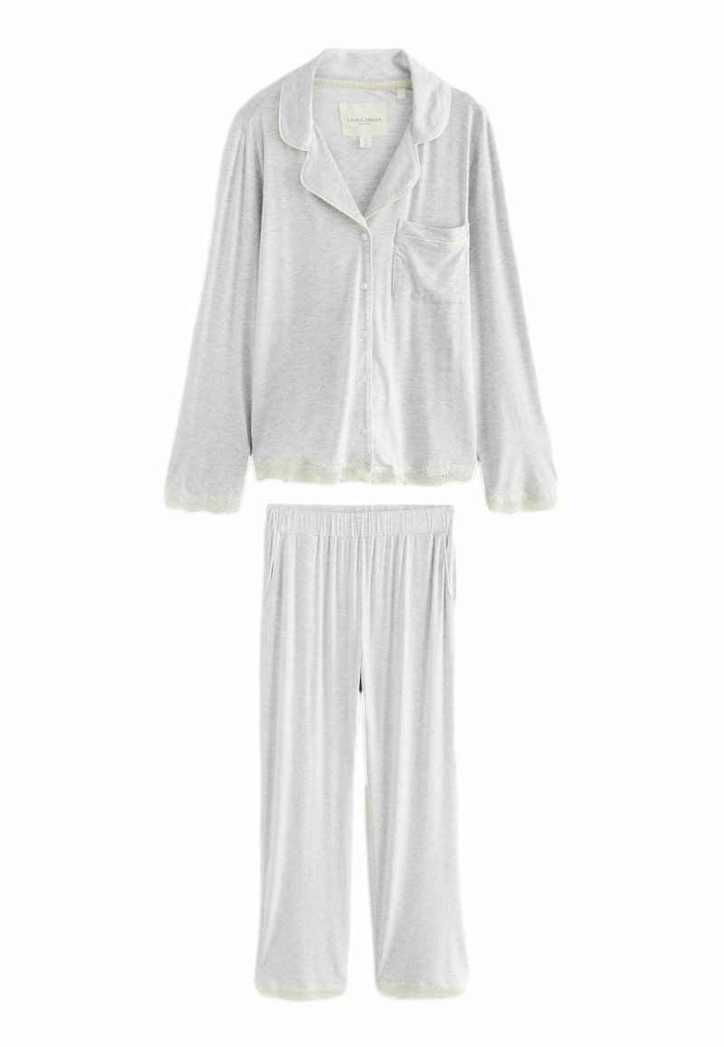 Laura Ashley BUTTON THROUGH SET - Pyjamas - grey