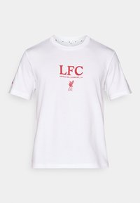 LIVERPOOL FC GRAPHIC TEE - Sporto klubų atributika - white