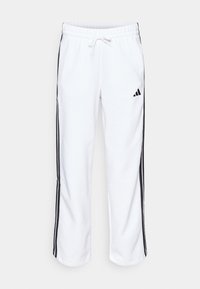 Tracksuit bottoms - white/black