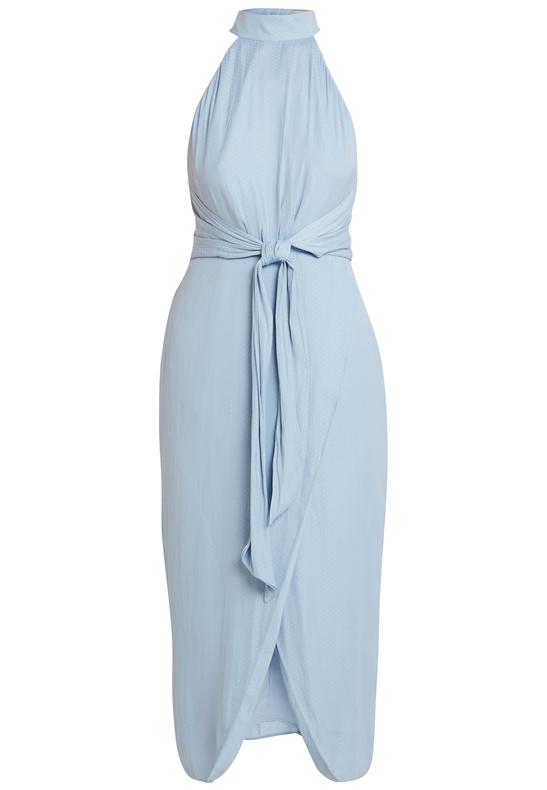blue midi occasion dress