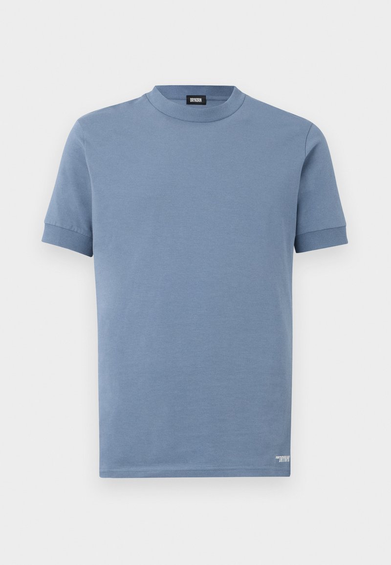 drykorn T-shirt basic lichtblauw