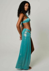 Moda Minx STARFISH LONG SIDE SLIT - Ranta-asusteet - blue shimmer
