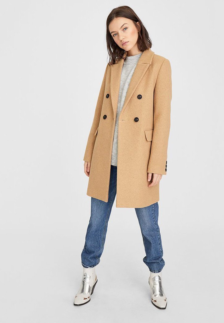 Stradivarius Manteau court brownmarron ZALANDO.FR Stradivarius Manteau court brownmarron ZALANDO.FR