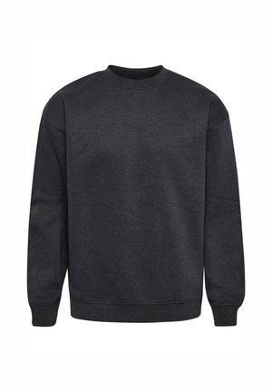 CHEVRON ATHLETIC - Sweatshirt - dark grey melange