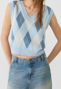 Stradivarius Top - blue