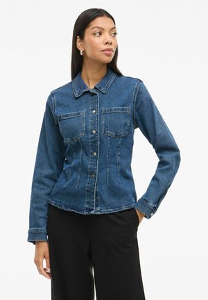 VISOL - Košilová halenka  - medium blue denim