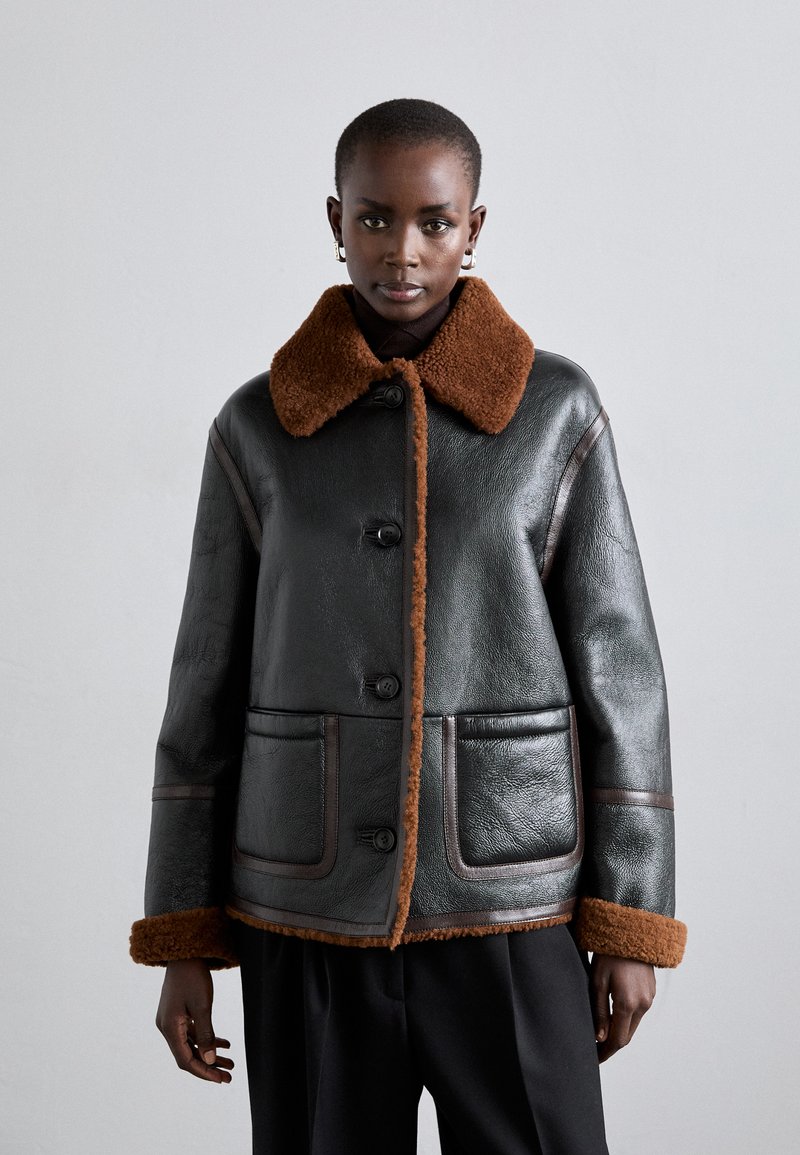 Bally Læderjakker - black/cuero