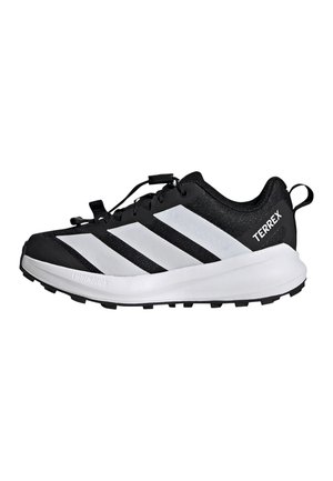 AGRAVIC UNISEX - Zapatillas de trail running - core black/ftwr white/semi impact orange
