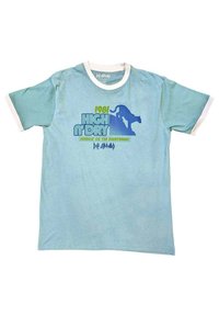 Paradiso Clothing DEF LEPPARD HIGH N DRY RINGER - Print T-shirt - green