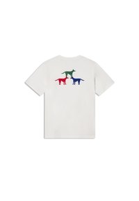 Thinking Mu PERRITOS - T-shirt imprimé - white