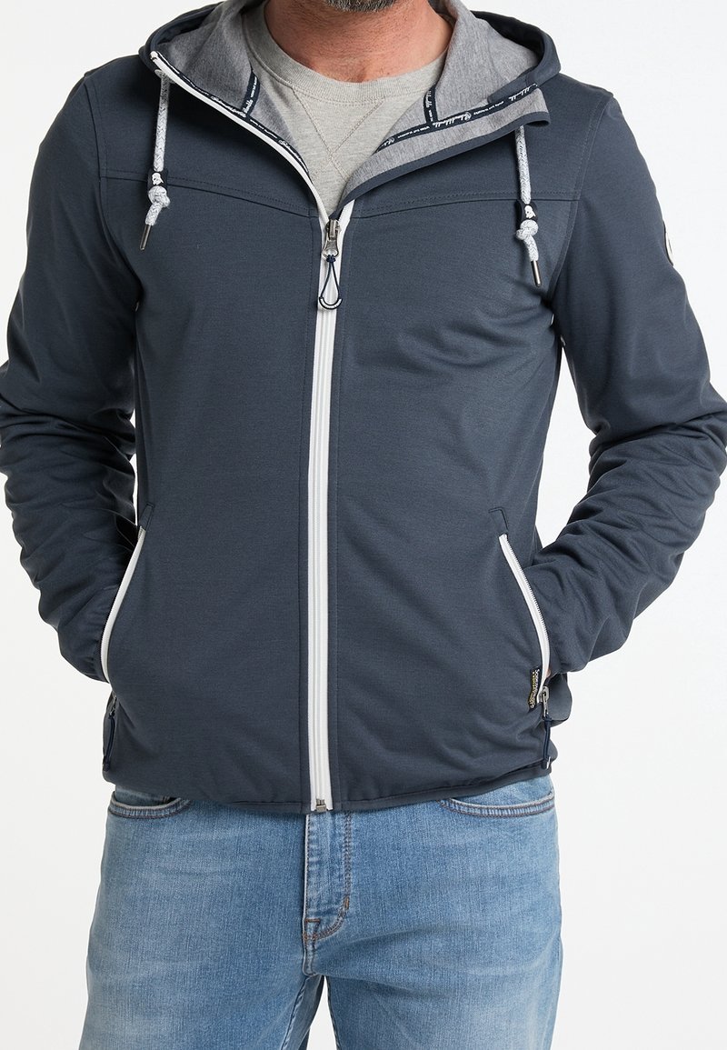 Schmuddelwedda Outdoorjacka - blue-grey