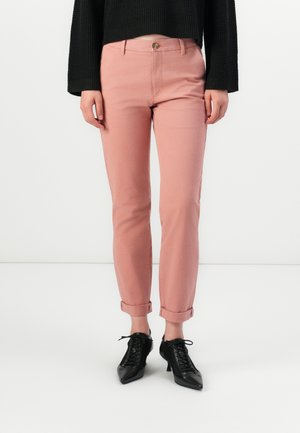 WEEKEND CHINO SLIM ANKLE - Pantaloni - old rose