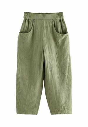 Hlače - khaki green