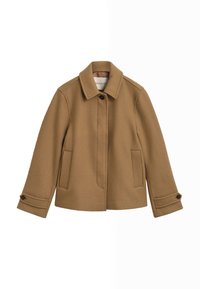 SHORT CAR COAT - Chaqueta fina - warm khaki