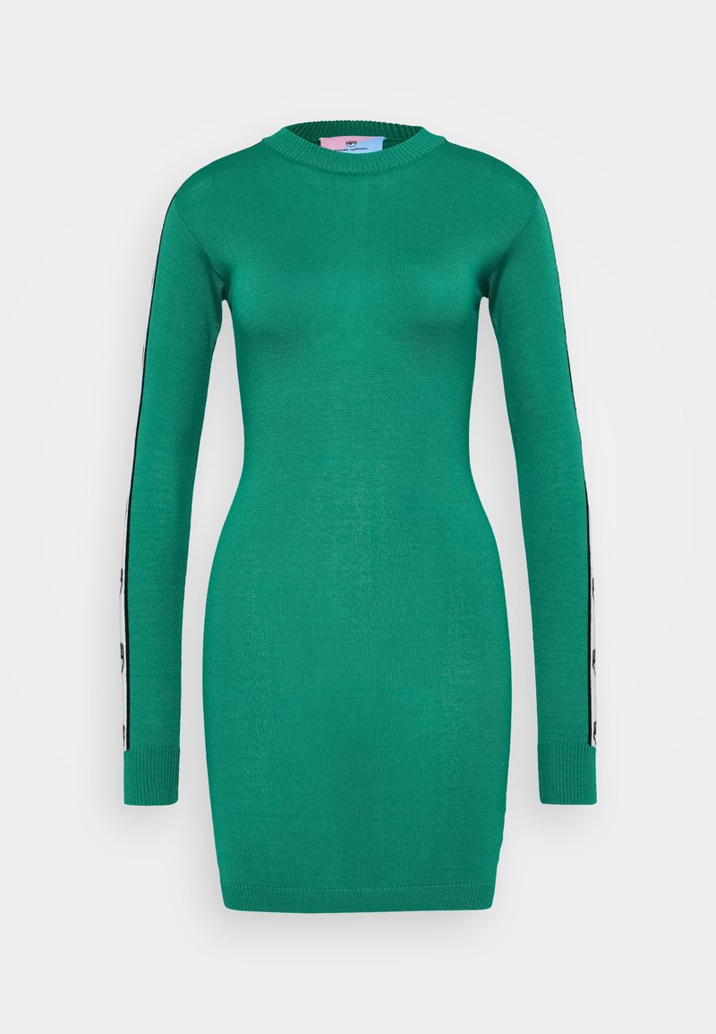 CHIARA FERRAGNI Gebreide jurk groen CHIARA FERRAGNI Gebreide jurk groen